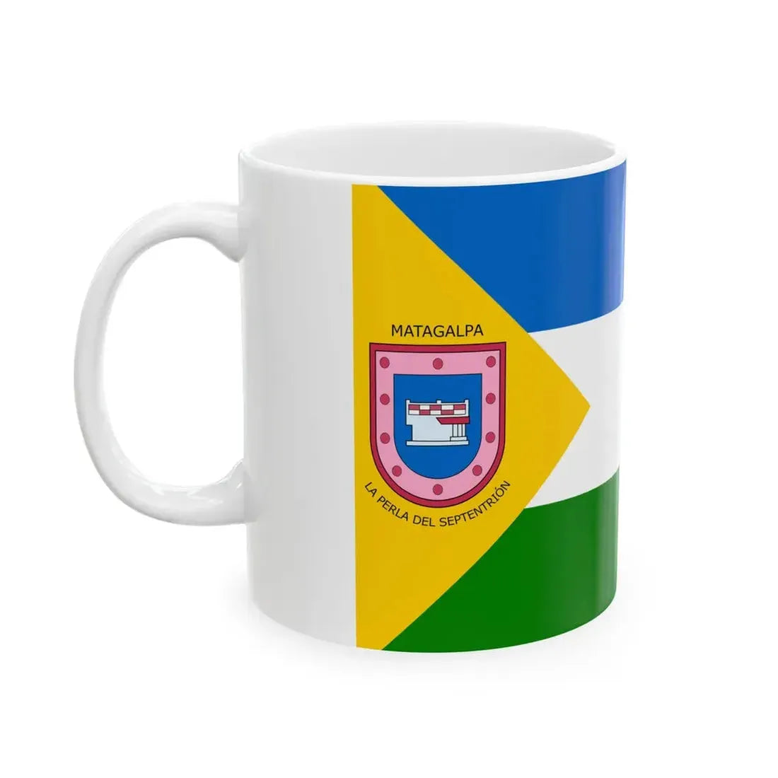 Flag of Matagalpa (Nicaragua) White Coffee Mug - Go Mug Yourself