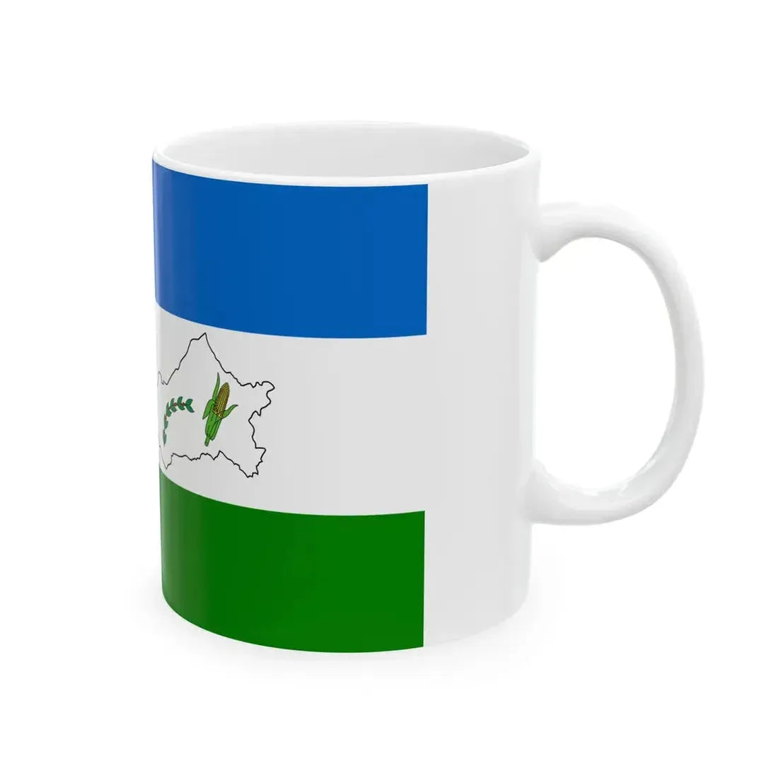 Flag of Matagalpa (Nicaragua) White Coffee Mug - Go Mug Yourself