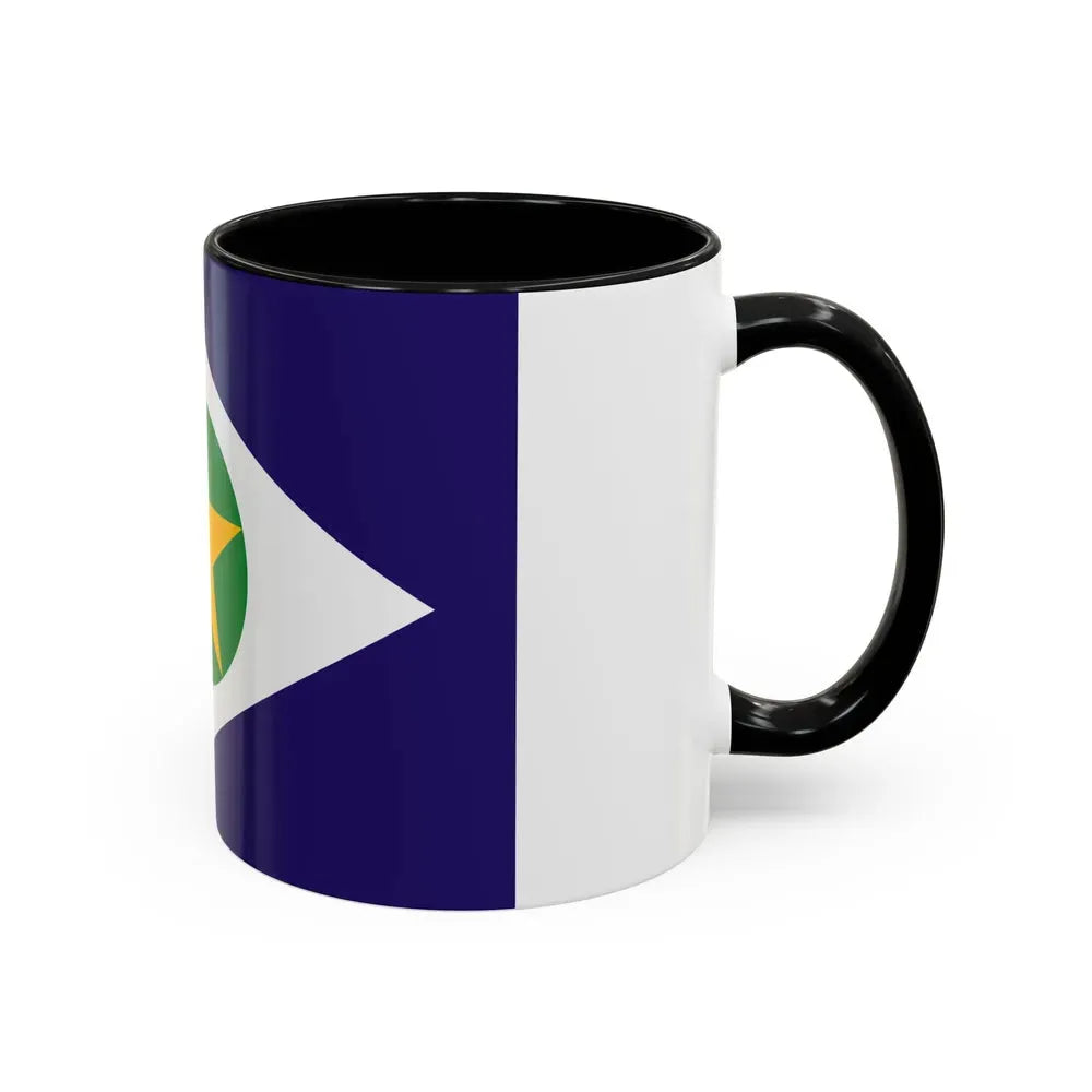 Flag of Mato Grosso Brazil - Accent Coffee Mug - Go Mug Yourself