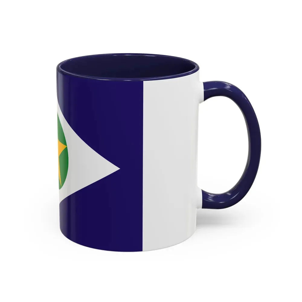 Flag of Mato Grosso Brazil - Accent Coffee Mug - Go Mug Yourself