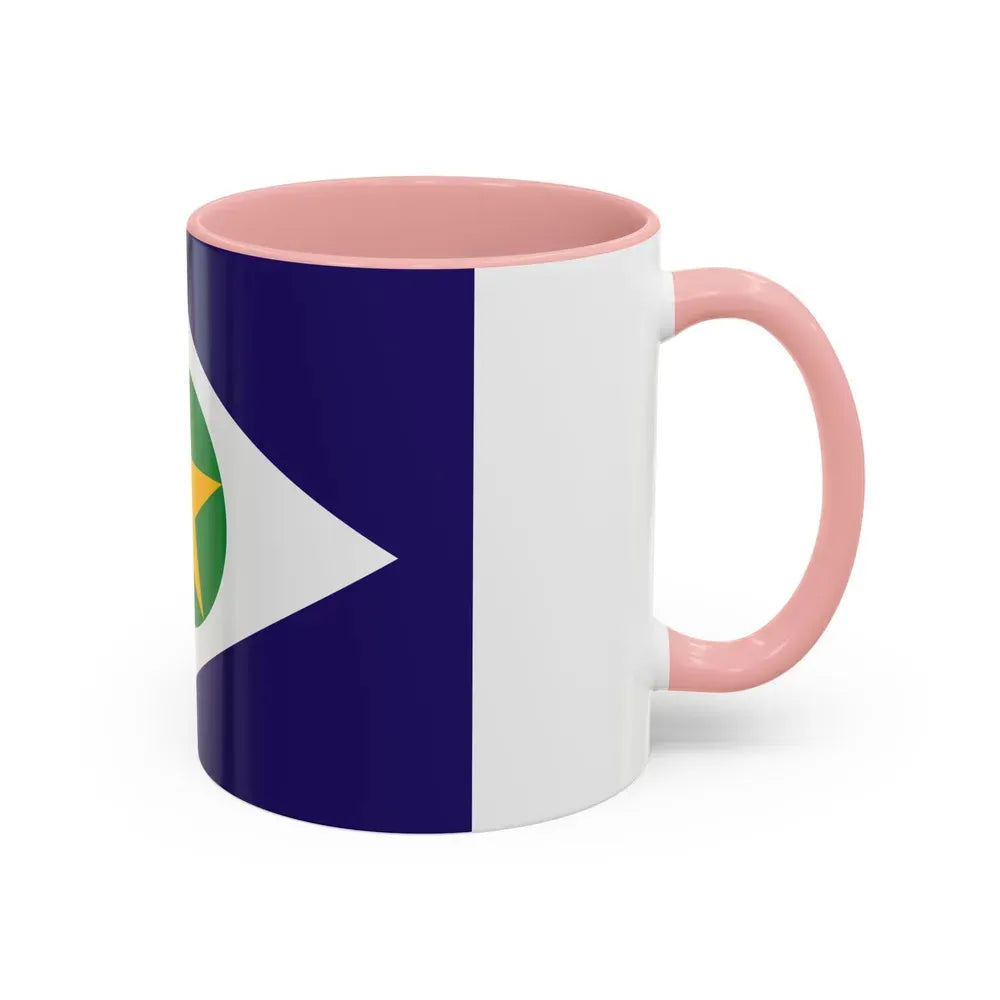 Flag of Mato Grosso Brazil - Accent Coffee Mug - Go Mug Yourself