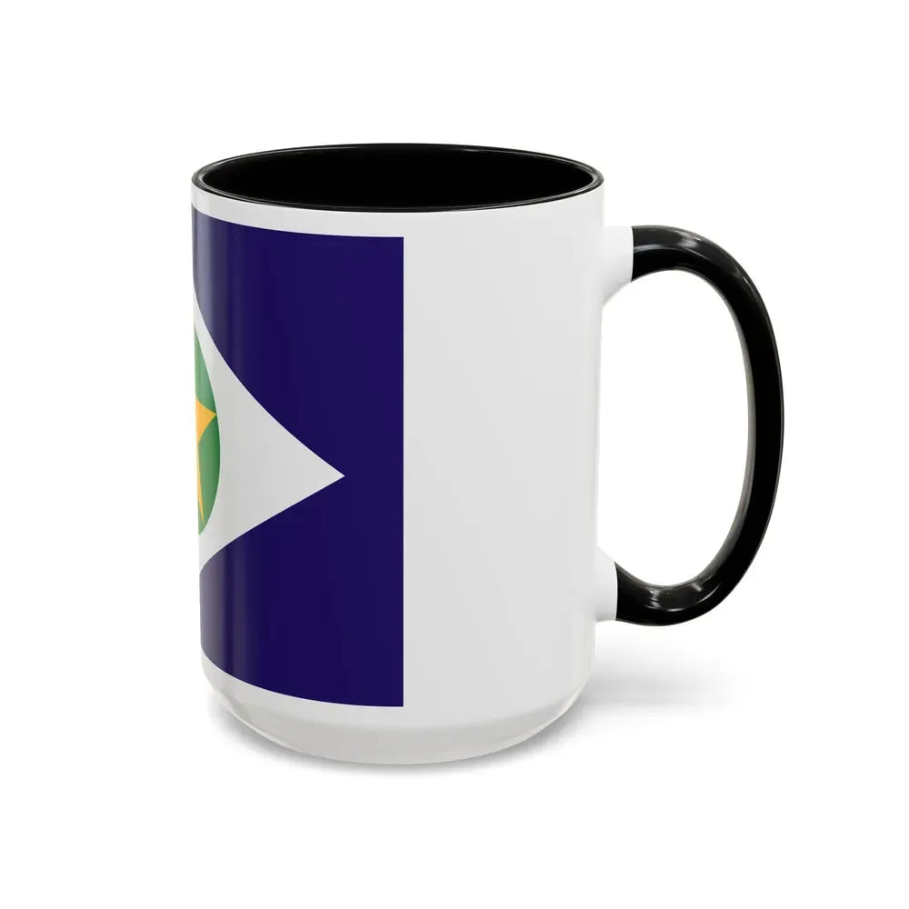 Flag of Mato Grosso Brazil - Accent Coffee Mug - Go Mug Yourself