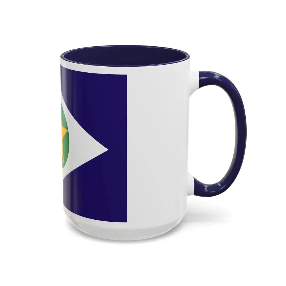 Flag of Mato Grosso Brazil - Accent Coffee Mug - Go Mug Yourself