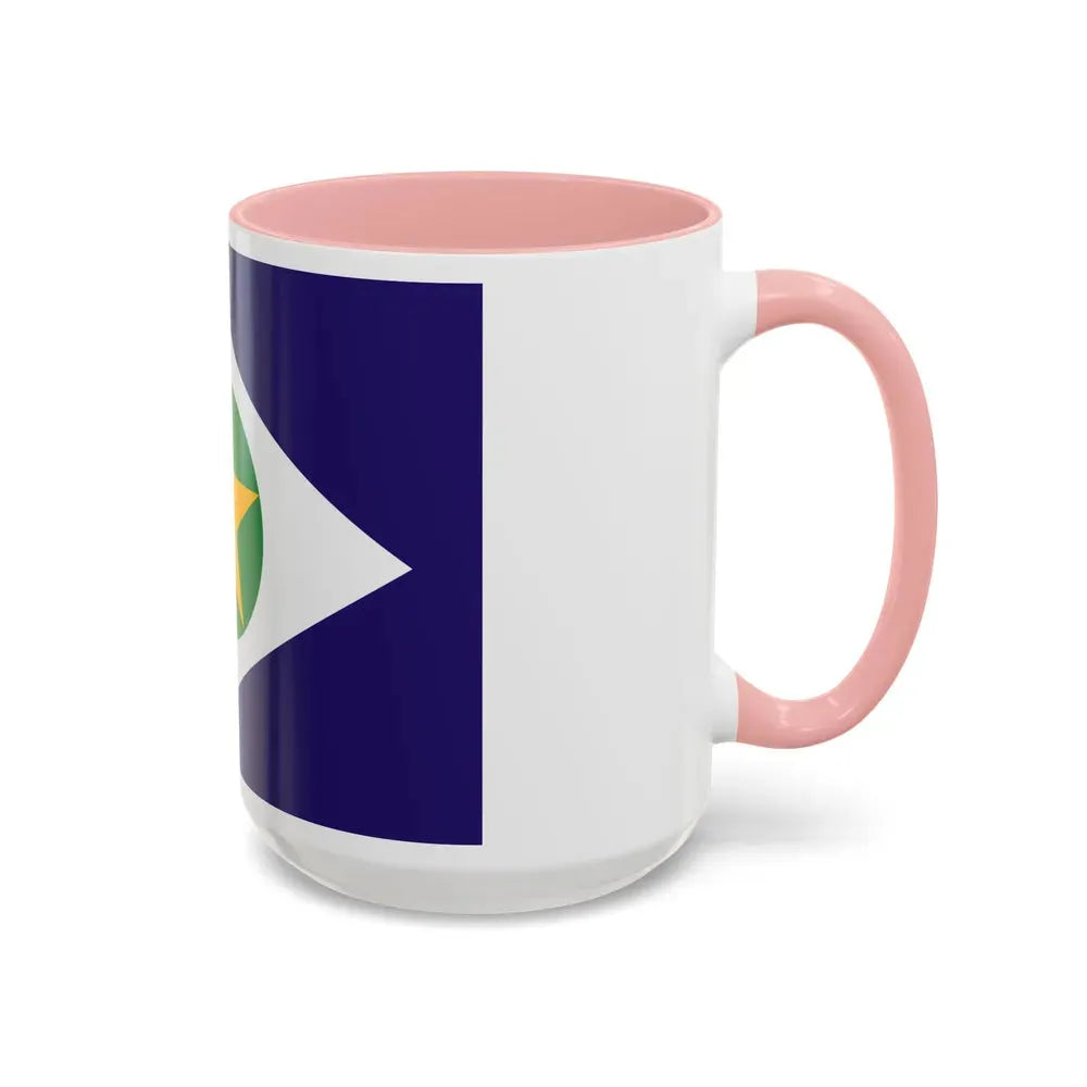 Flag of Mato Grosso Brazil - Accent Coffee Mug - Go Mug Yourself