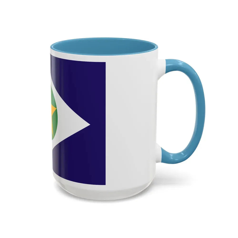 Flag of Mato Grosso Brazil - Accent Coffee Mug - Go Mug Yourself