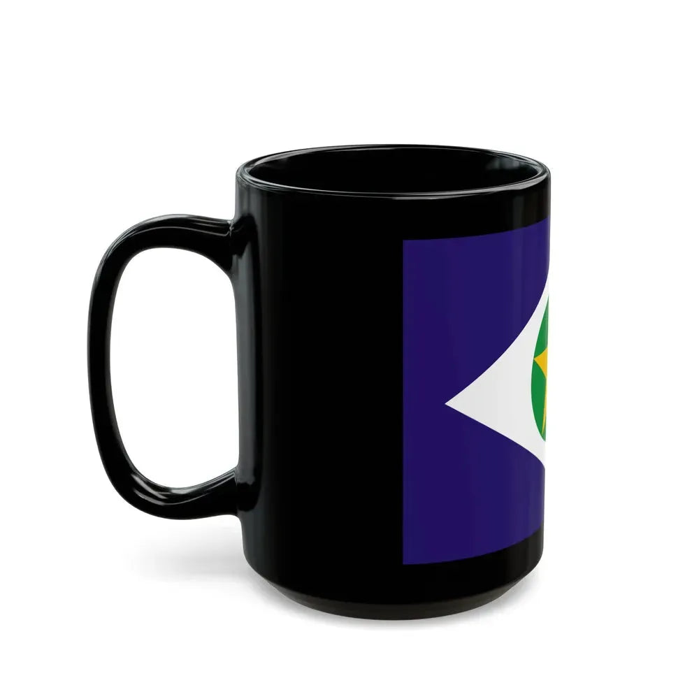 Flag of Mato Grosso Brazil - Black Coffee Mug - Go Mug Yourself