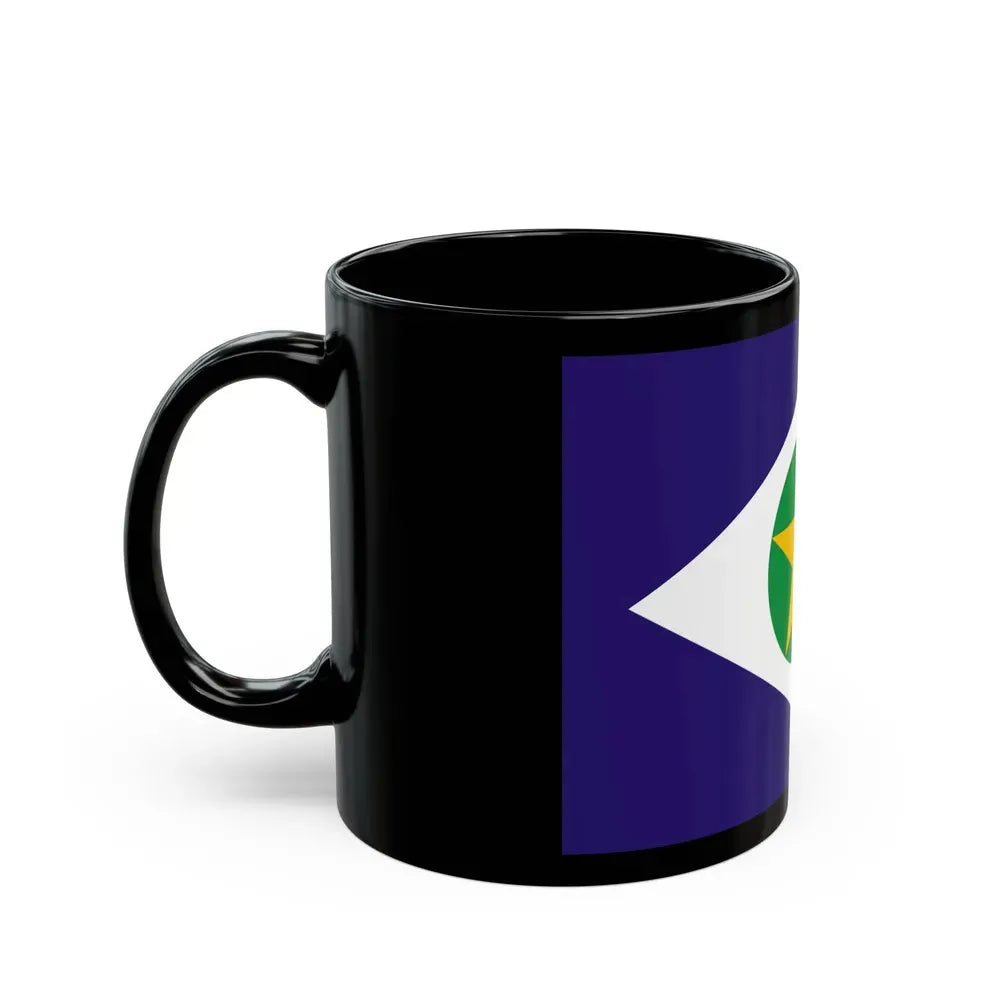 Flag of Mato Grosso Brazil - Black Coffee Mug - Go Mug Yourself