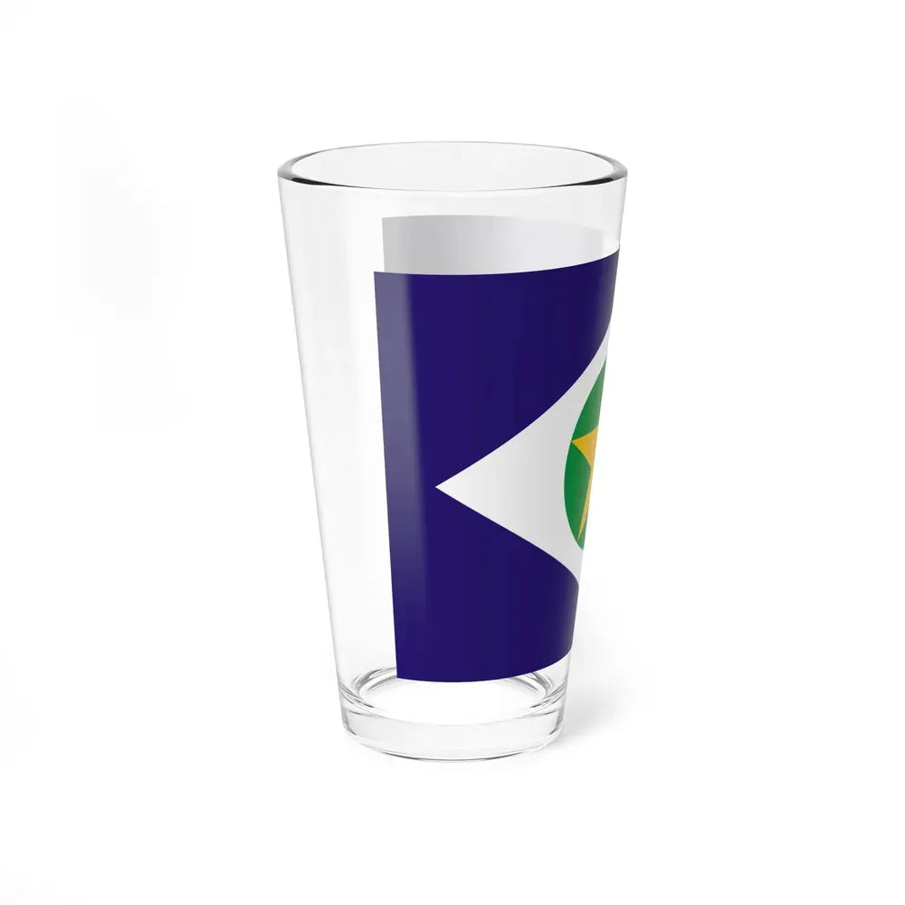 Flag of Mato Grosso Brazil - Pint Glass 16oz - Go Mug Yourself
