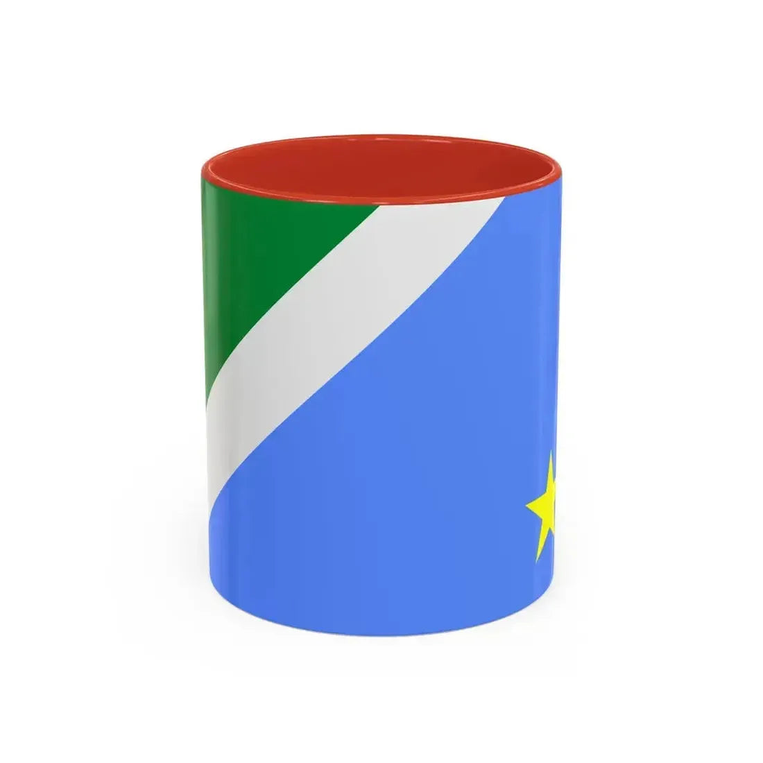 Flag of Mato Grosso do Sul Brazil - Accent Coffee Mug 11oz Red - Go Mug Yourself