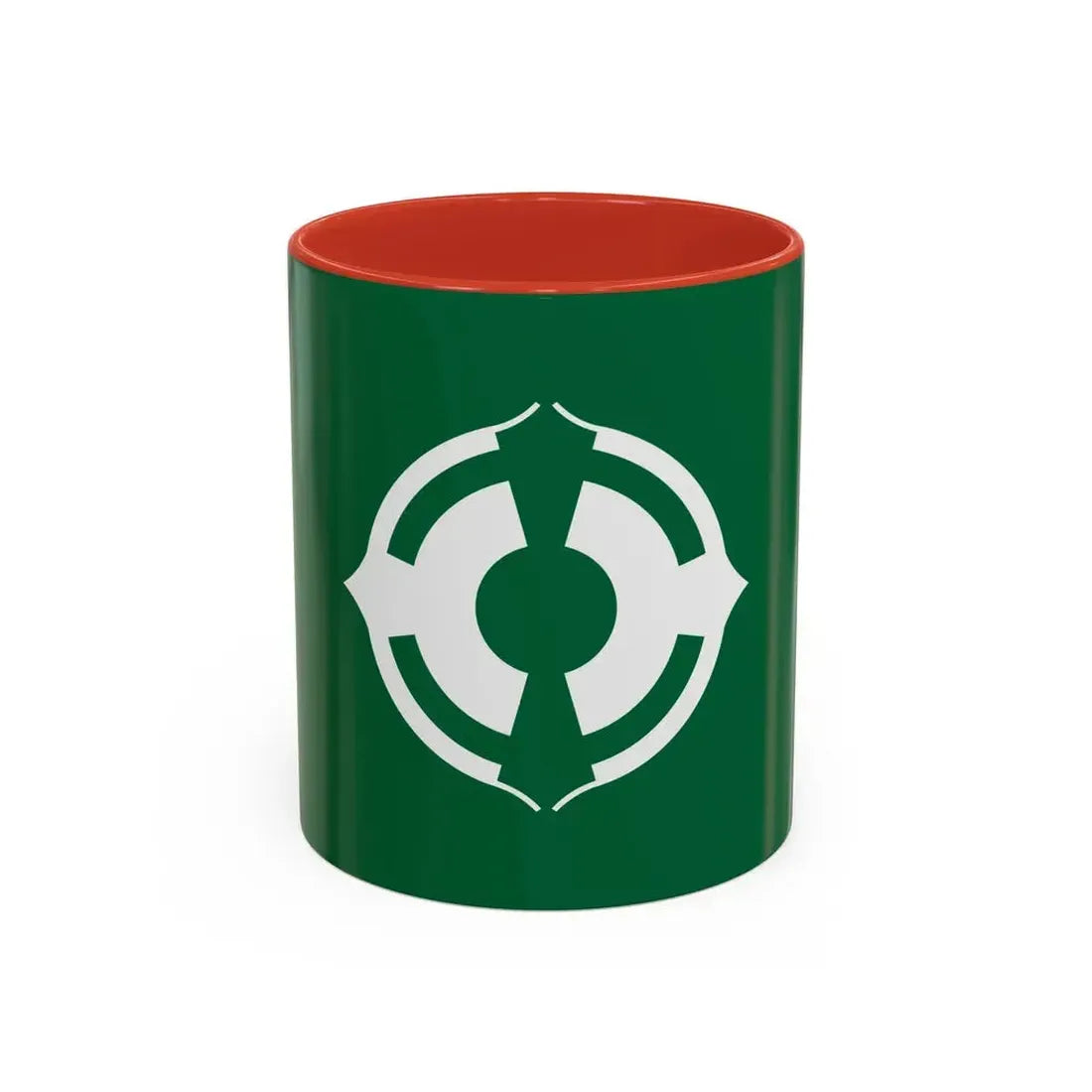 Flag of Matsudo Chiba Japan - Accent Coffee Mug 11oz Red - Go Mug Yourself