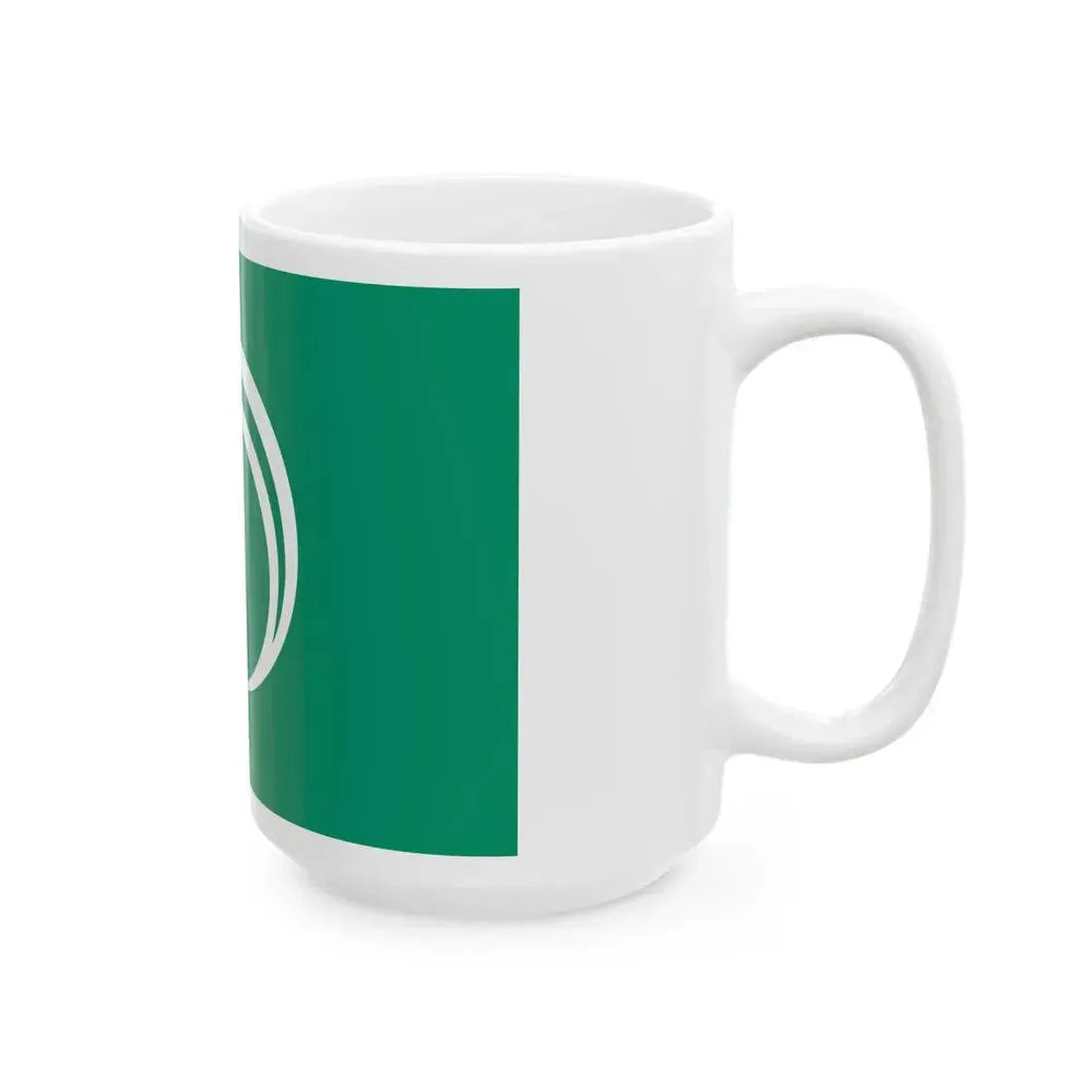Flag of Matsushige Tokushima (Japan) White Coffee Mug - Go Mug Yourself