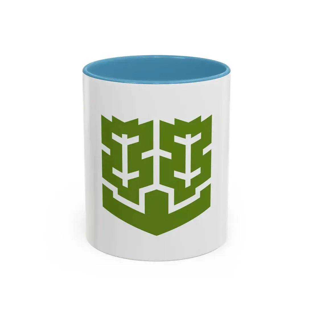Flag of Matsuyama Ehime Japan - Accent Coffee Mug 11oz Light Blue - Go Mug Yourself