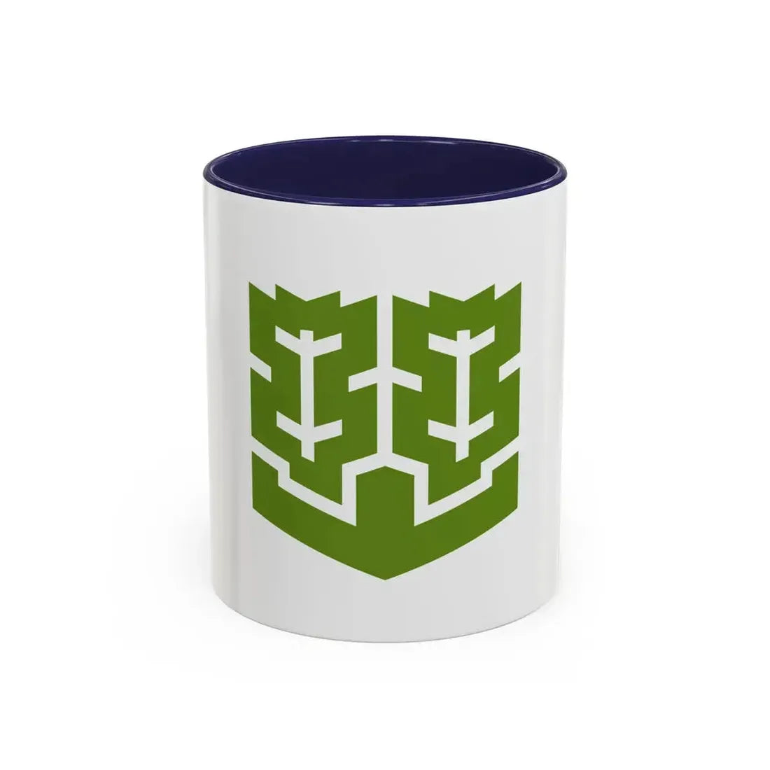 Flag of Matsuyama Ehime Japan - Accent Coffee Mug 11oz Navy - Go Mug Yourself