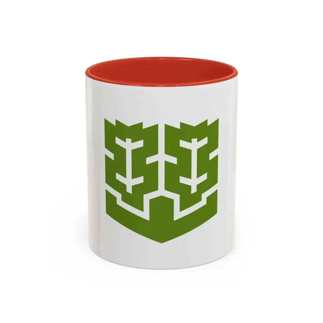 Flag of Matsuyama Ehime Japan - Accent Coffee Mug 11oz Red - Go Mug Yourself