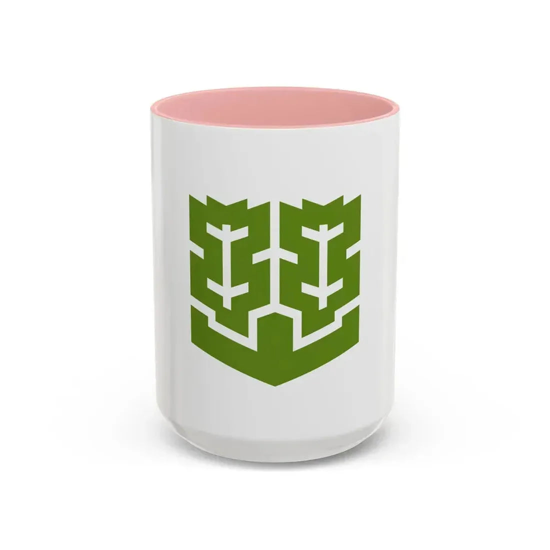 Flag of Matsuyama Ehime Japan - Accent Coffee Mug 15oz Pink - Go Mug Yourself