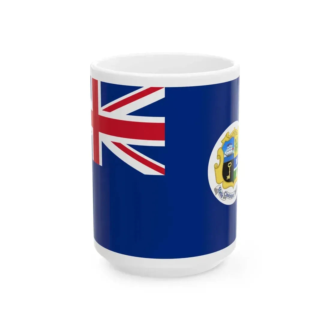 Flag of Mauritius 1869-1906 (Mauritius) White Coffee Mug 15oz - Go Mug Yourself