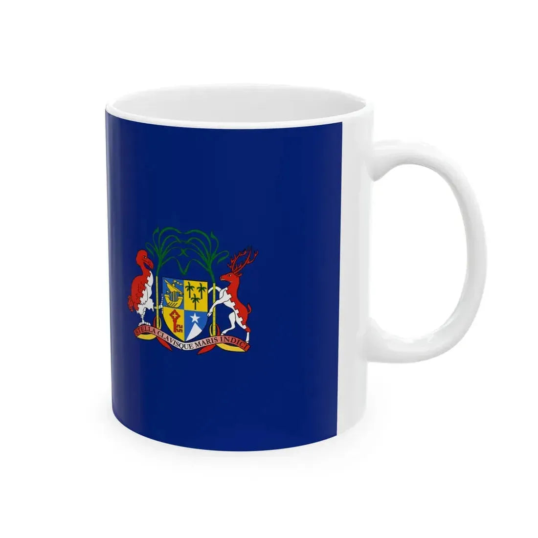 Flag of Mauritius 1923-1968 (Mauritius) White Coffee Mug - Go Mug Yourself