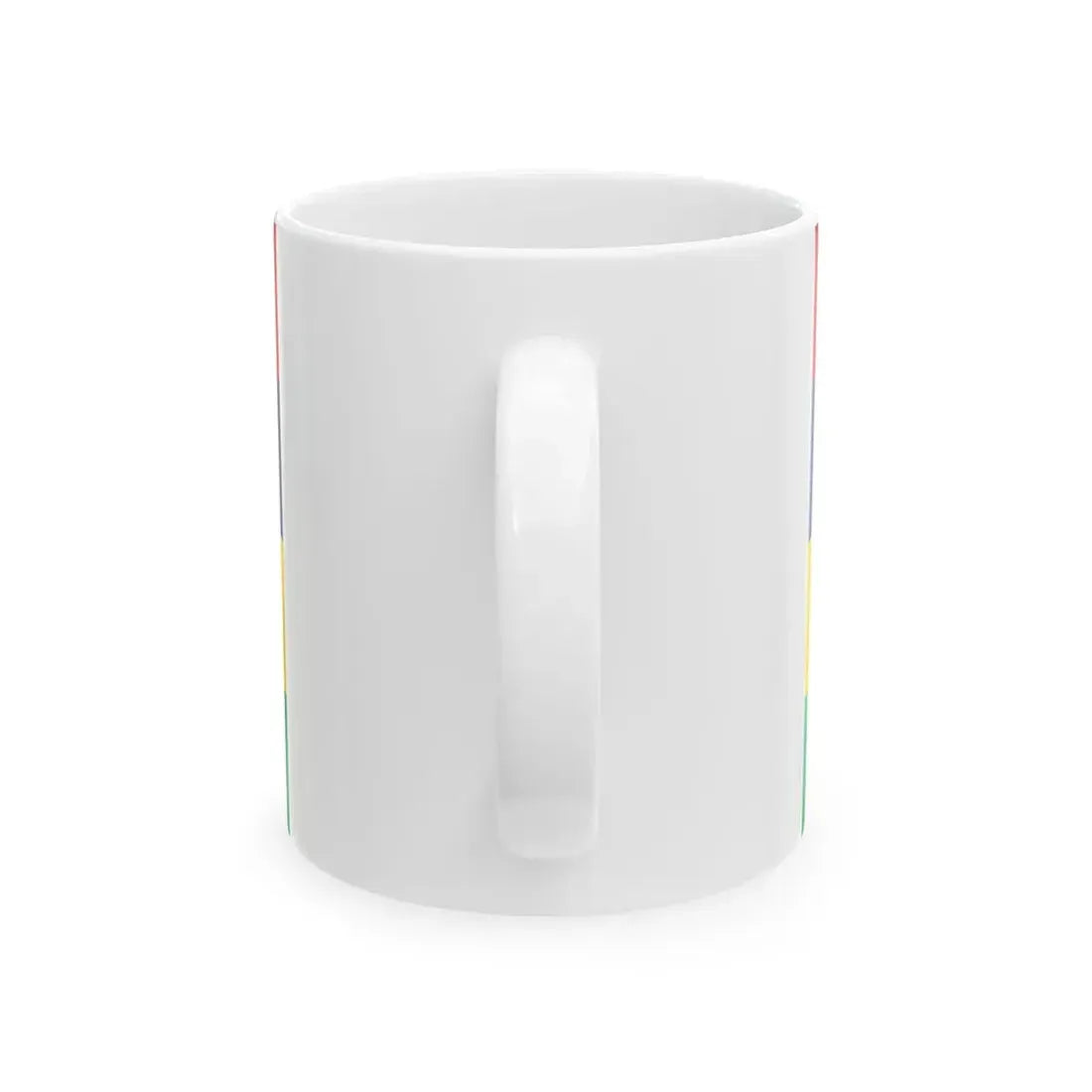 Flag of Mauritius (Mauritius) White Coffee Mug - Go Mug Yourself