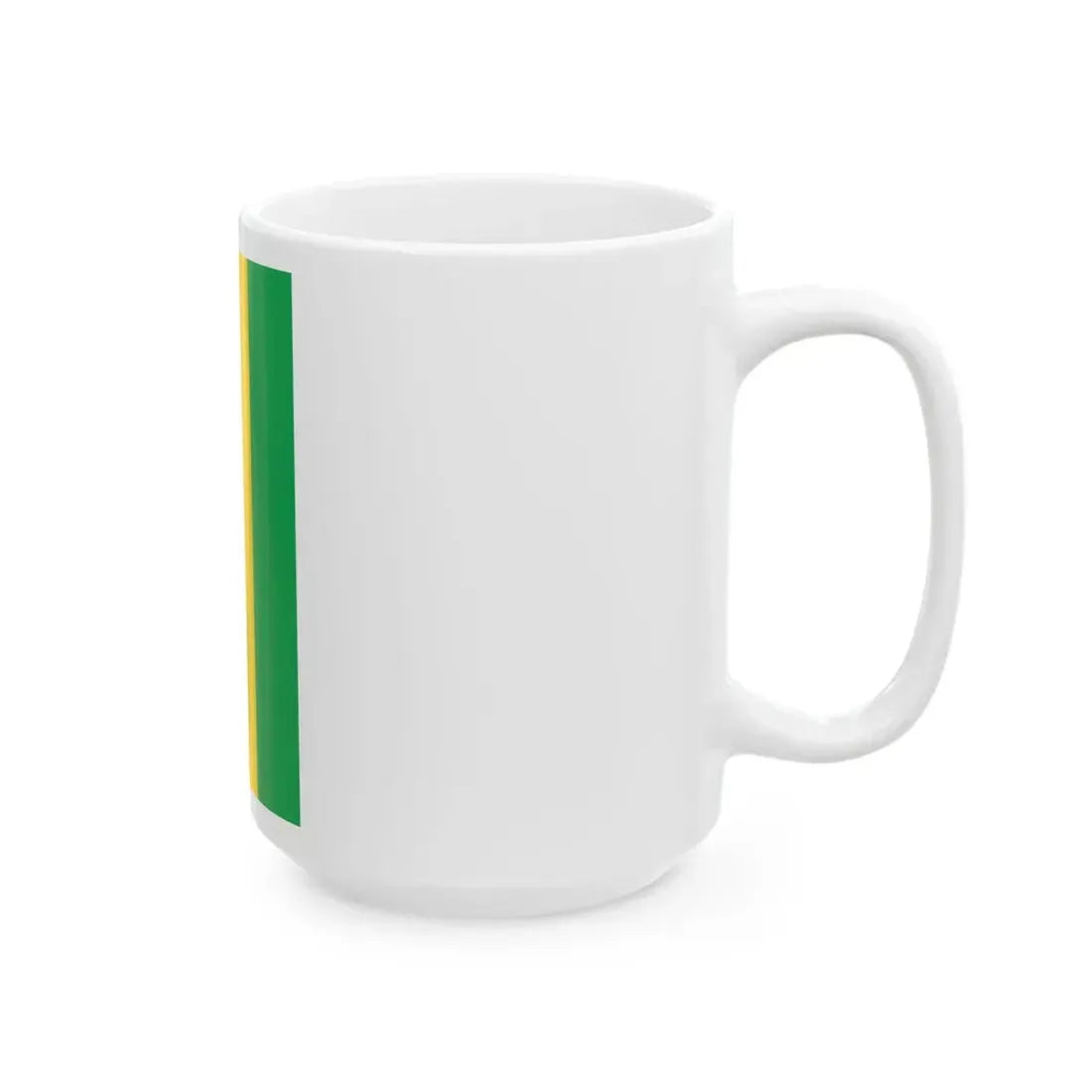 Flag of Mauritius vertical (Mauritius) White Coffee Mug - Go Mug Yourself