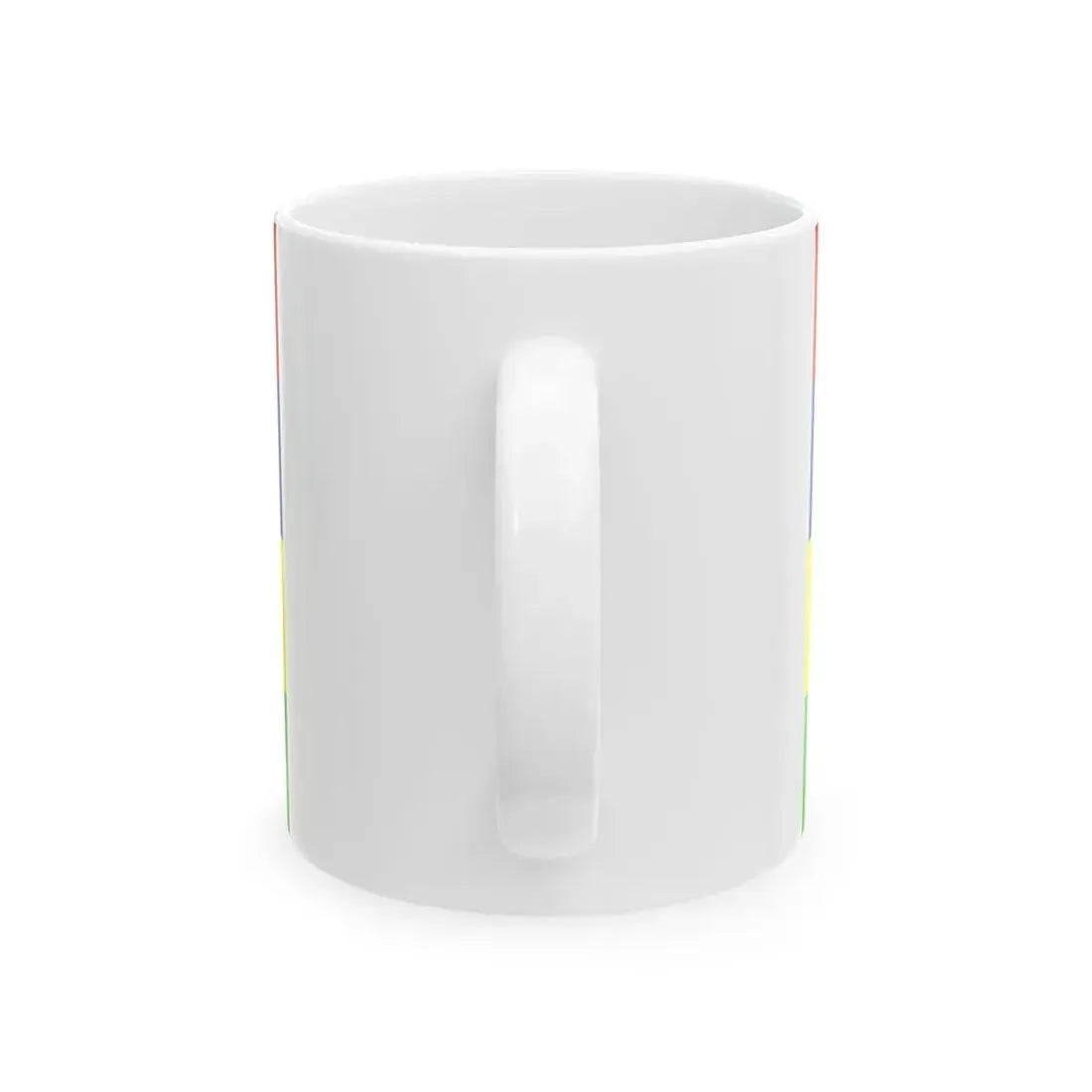 Flag of Mauritius WFB 2000 (Mauritius) White Coffee Mug - Go Mug Yourself