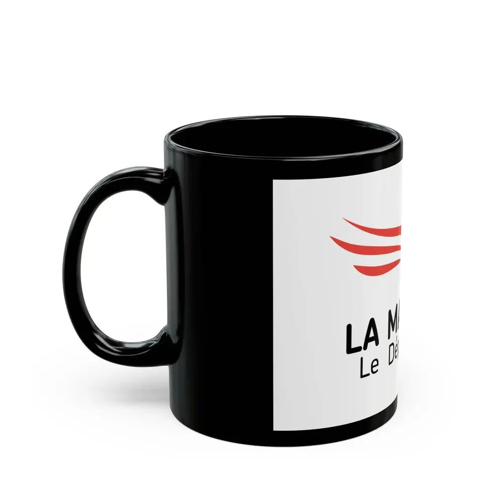 Flag of Mayenne France - Black Coffee Mug - Go Mug Yourself
