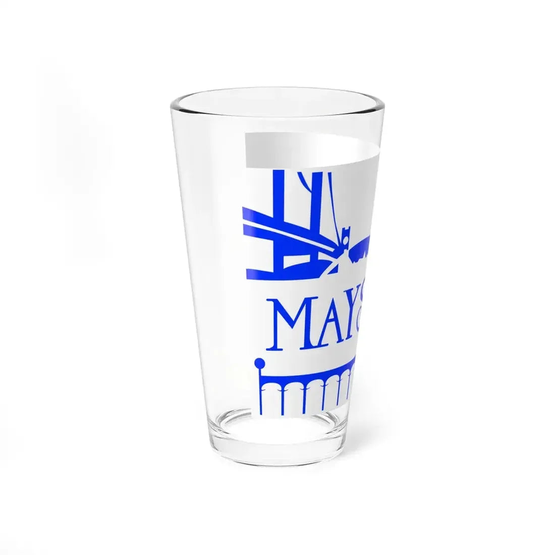 Flag of Maysville Kentucky (United States) Pint Glass 16oz - Go Mug Yourself