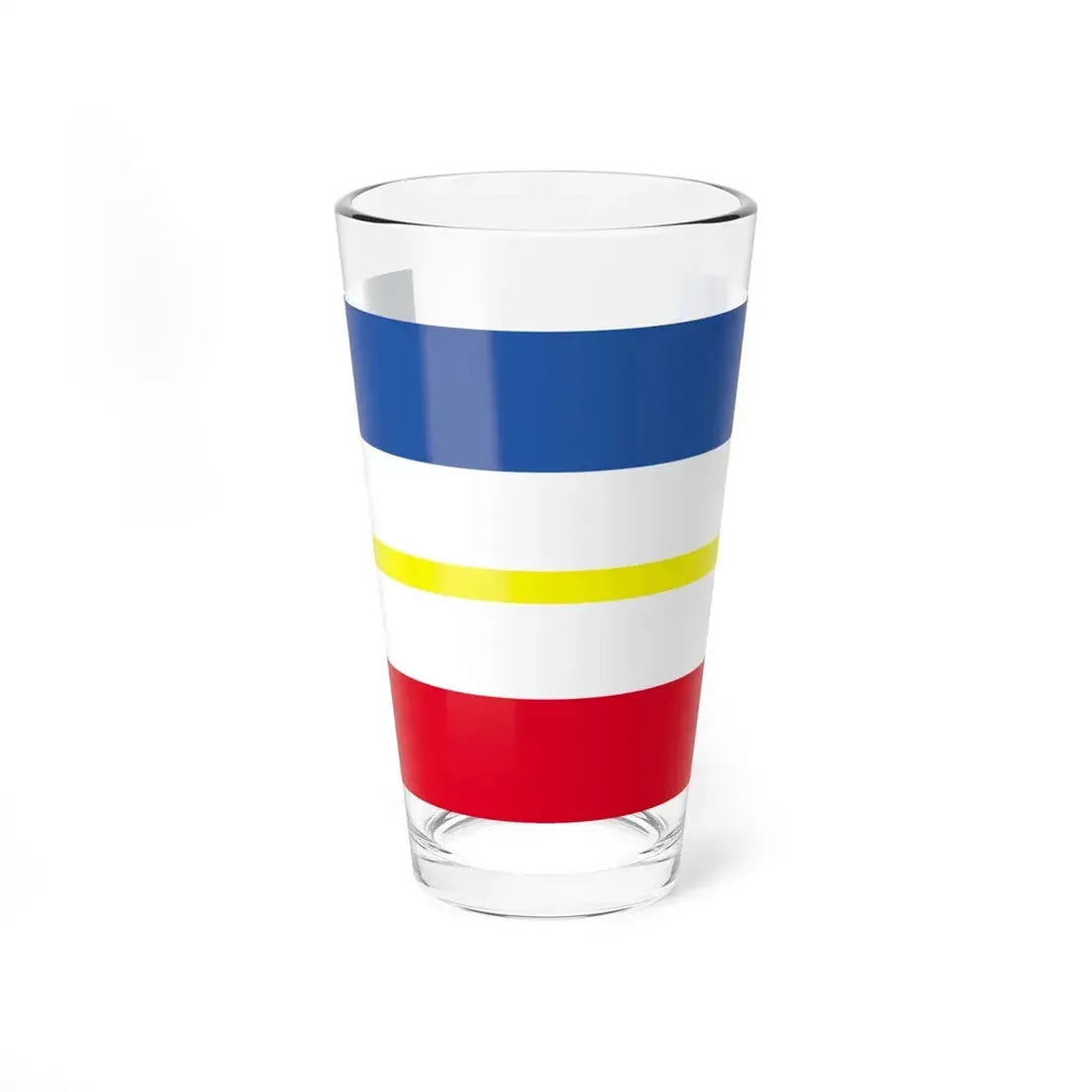Flag of Mecklenburg Vorpommern Germany - Pint Glass 16oz 16oz - Go Mug Yourself