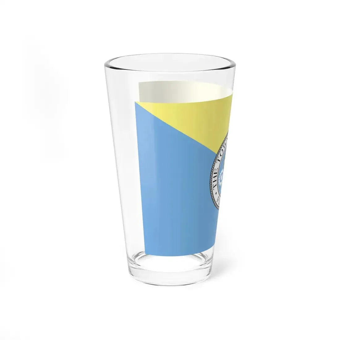 Flag of Medley Florida (United States) Pint Glass 16oz - Go Mug Yourself