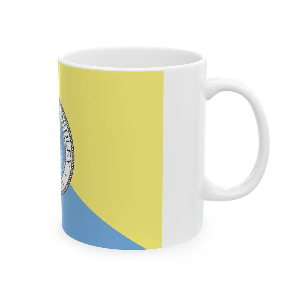 Flag of Medley Florida (United States) White Coffee Mug - Go Mug Yourself