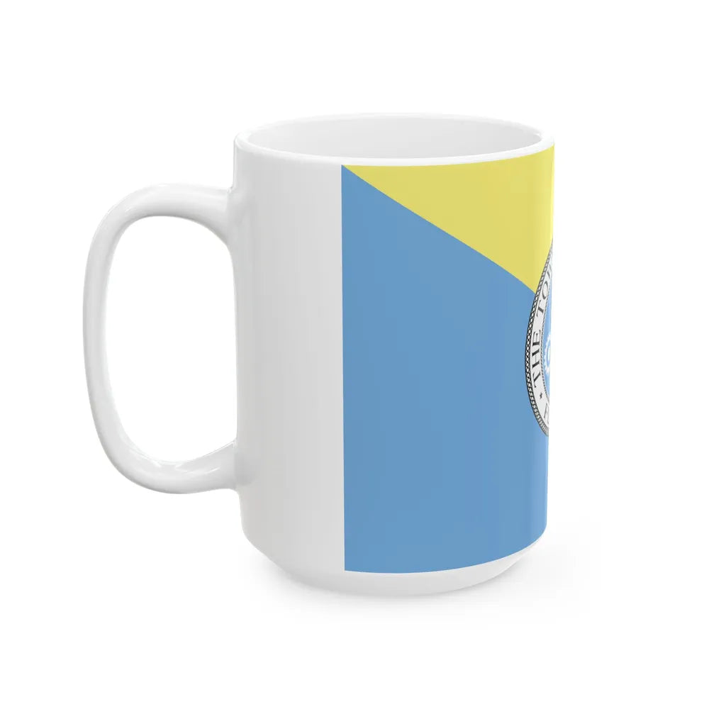 Flag of Medley Florida (United States) White Coffee Mug - Go Mug Yourself