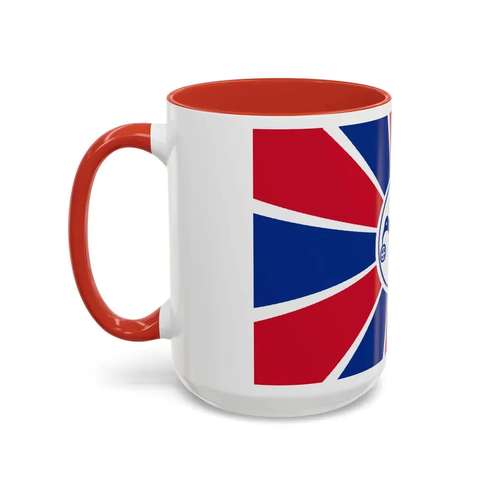 Flag of Melekeok Palau - Accent Coffee Mug - Go Mug Yourself