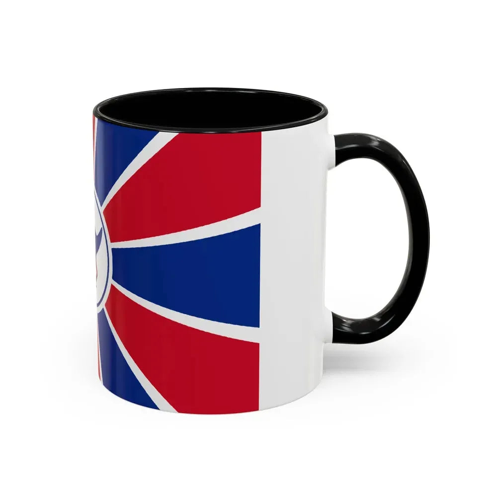 Flag of Melekeok Palau - Accent Coffee Mug - Go Mug Yourself