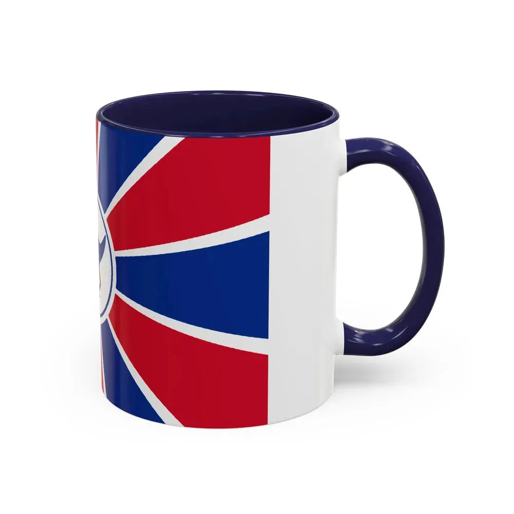 Flag of Melekeok Palau - Accent Coffee Mug - Go Mug Yourself