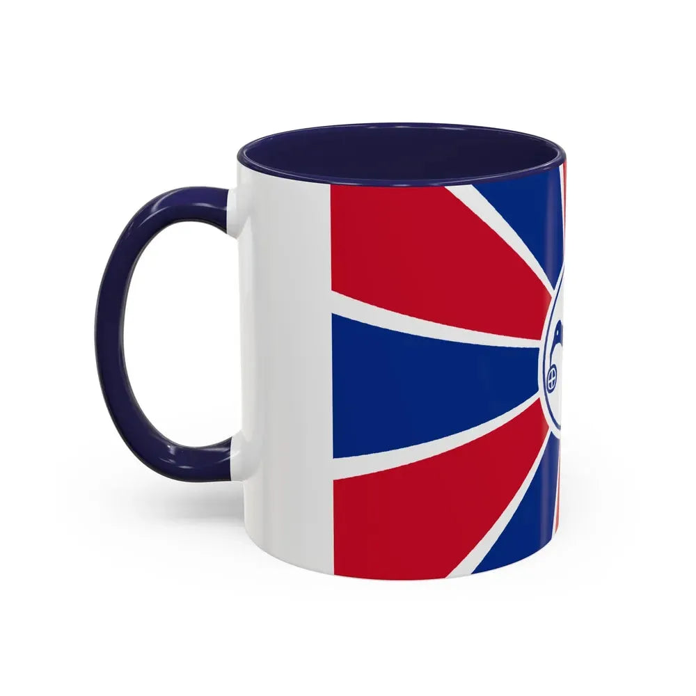 Flag of Melekeok Palau - Accent Coffee Mug - Go Mug Yourself