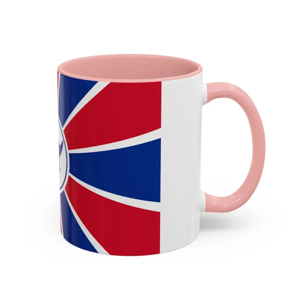 Flag of Melekeok Palau - Accent Coffee Mug - Go Mug Yourself