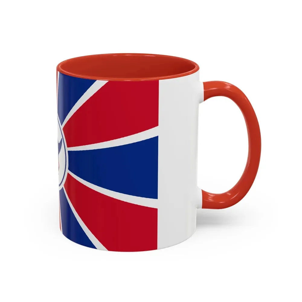 Flag of Melekeok Palau - Accent Coffee Mug - Go Mug Yourself