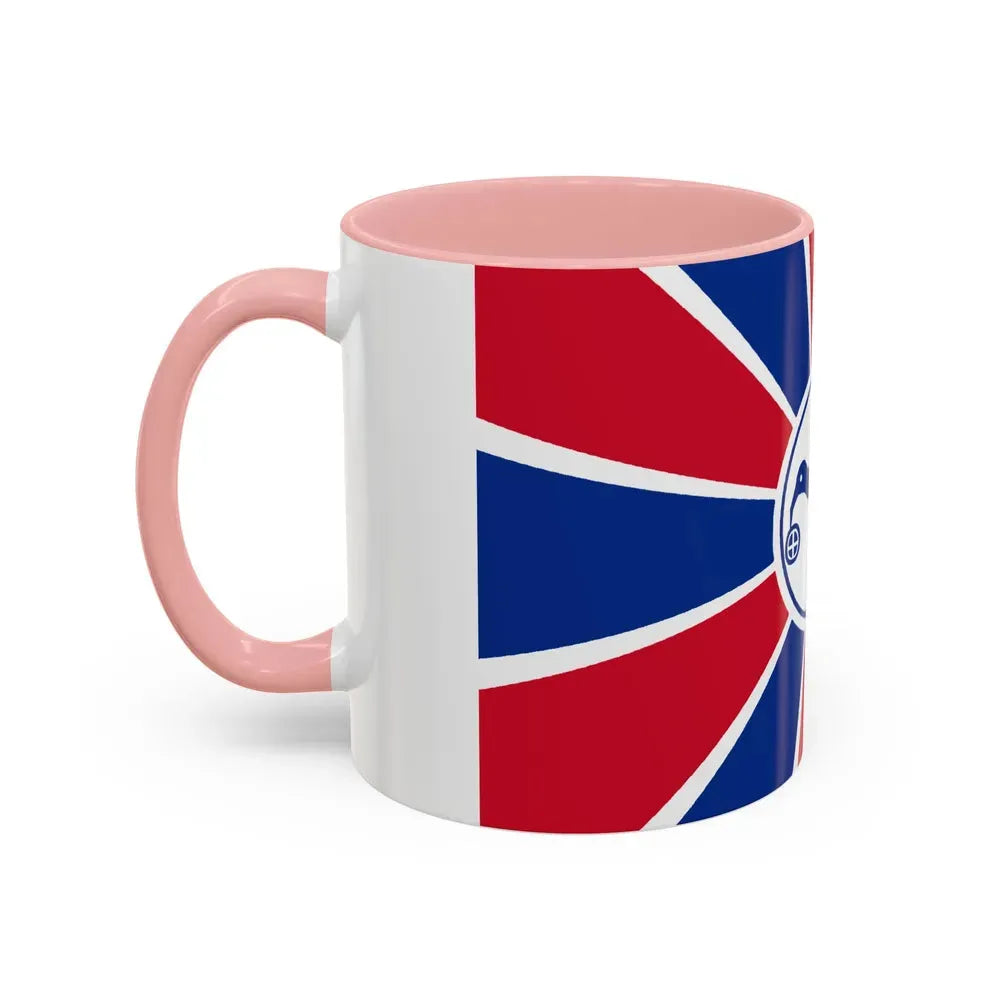 Flag of Melekeok Palau - Accent Coffee Mug - Go Mug Yourself