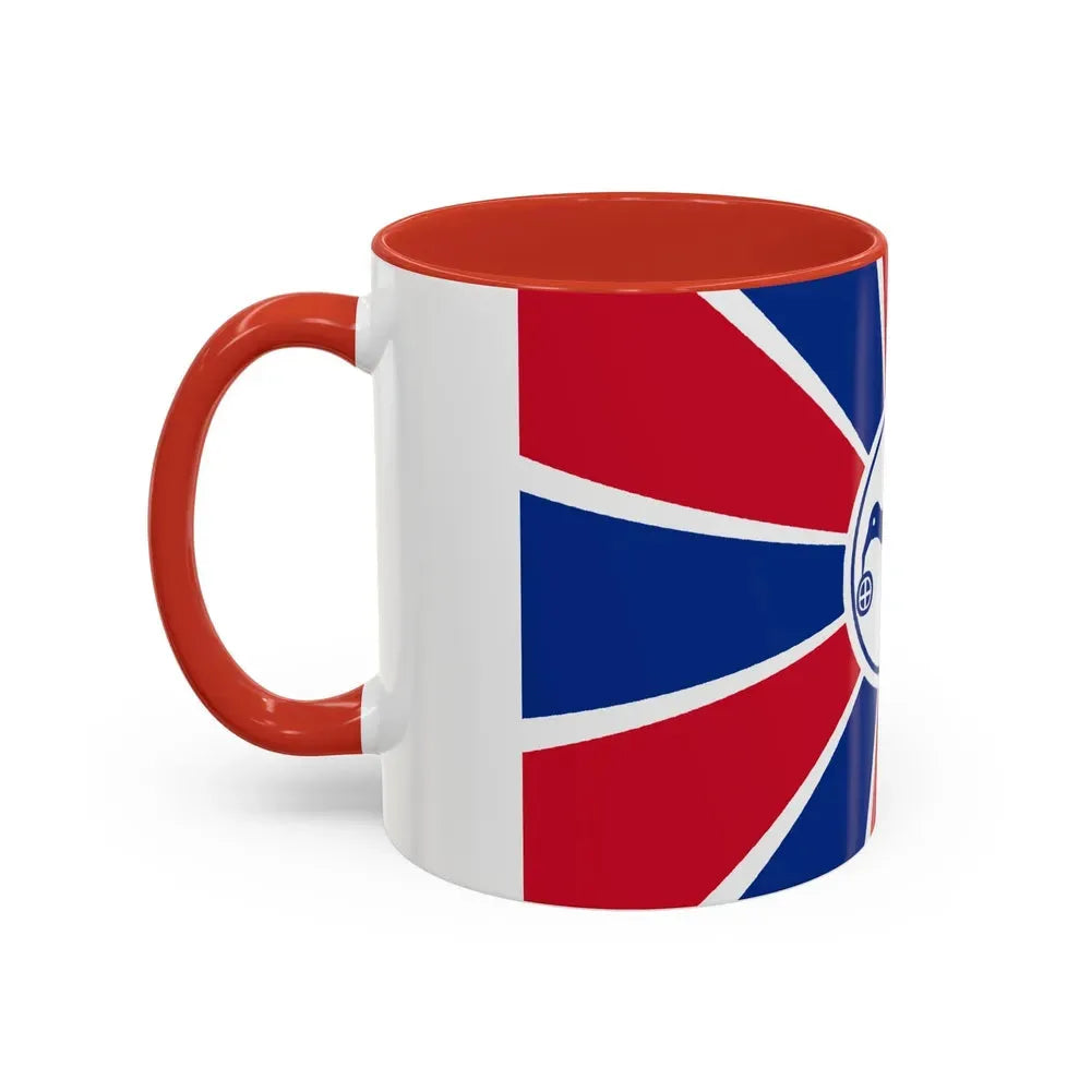 Flag of Melekeok Palau - Accent Coffee Mug - Go Mug Yourself