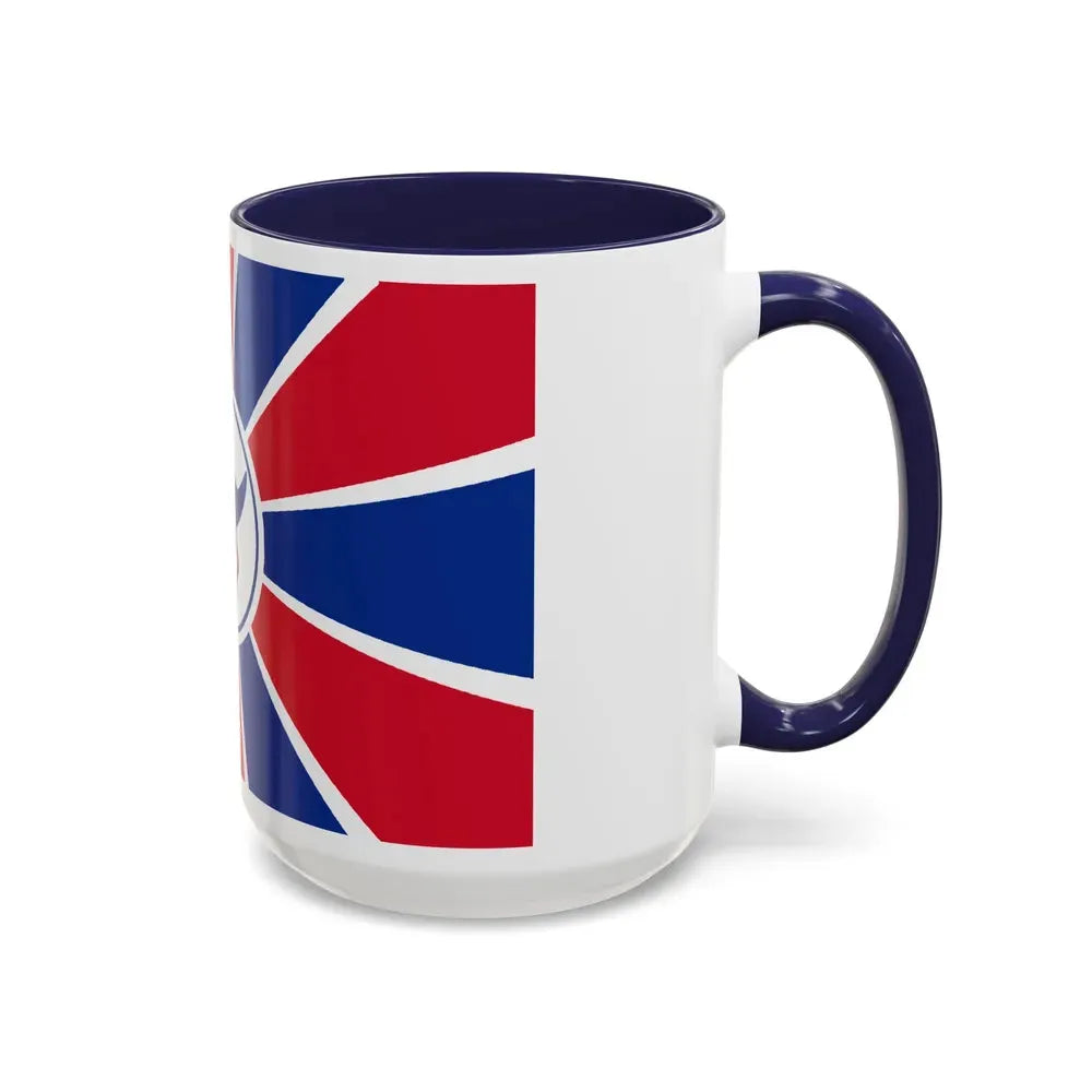 Flag of Melekeok Palau - Accent Coffee Mug - Go Mug Yourself