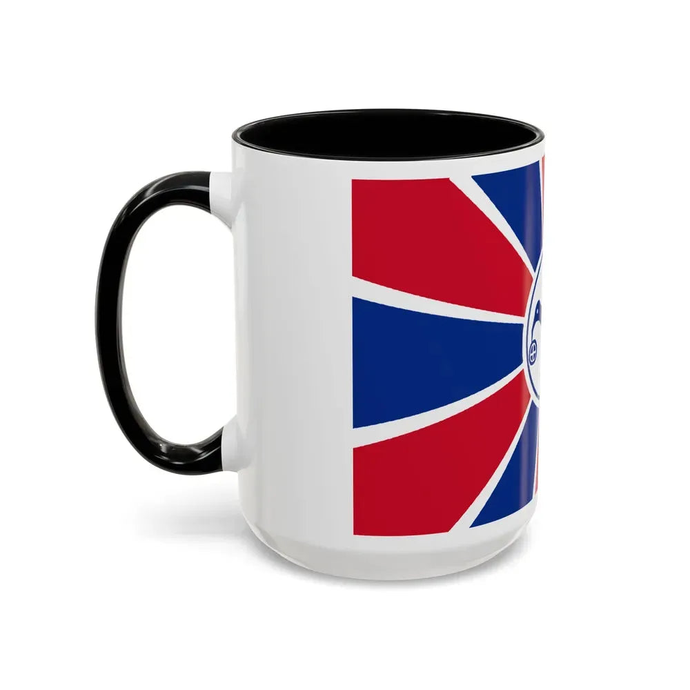 Flag of Melekeok Palau - Accent Coffee Mug - Go Mug Yourself