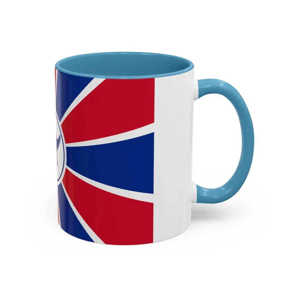 Flag of Melekeok Palau - Accent Coffee Mug - Go Mug Yourself