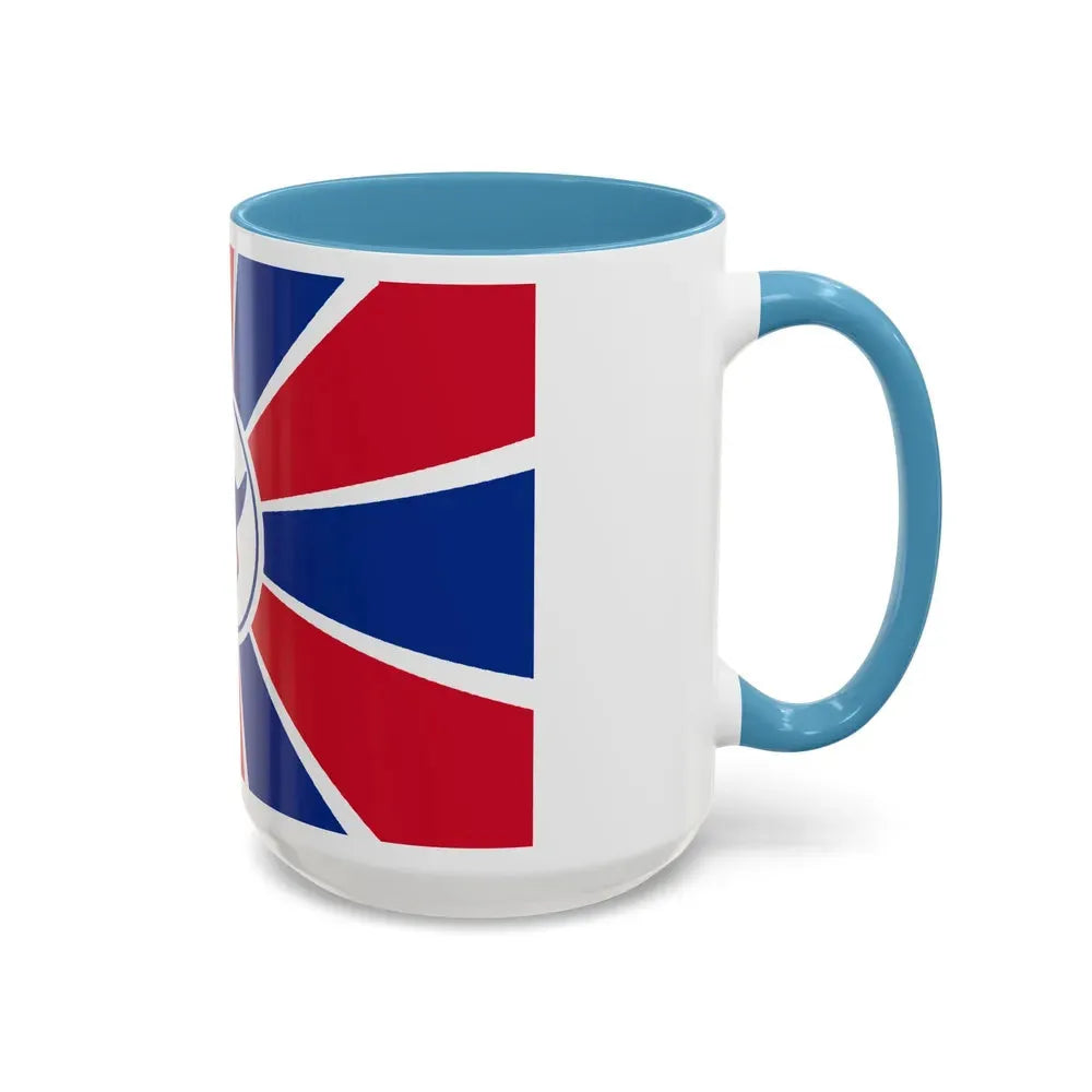 Flag of Melekeok Palau - Accent Coffee Mug - Go Mug Yourself