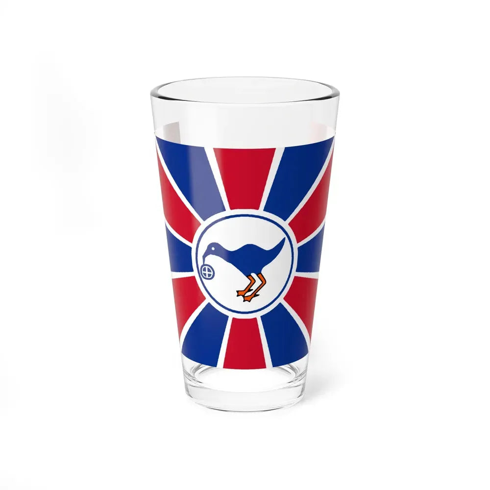 Flag of Melekeok Palau - Pint Glass 16oz 16oz - Go Mug Yourself