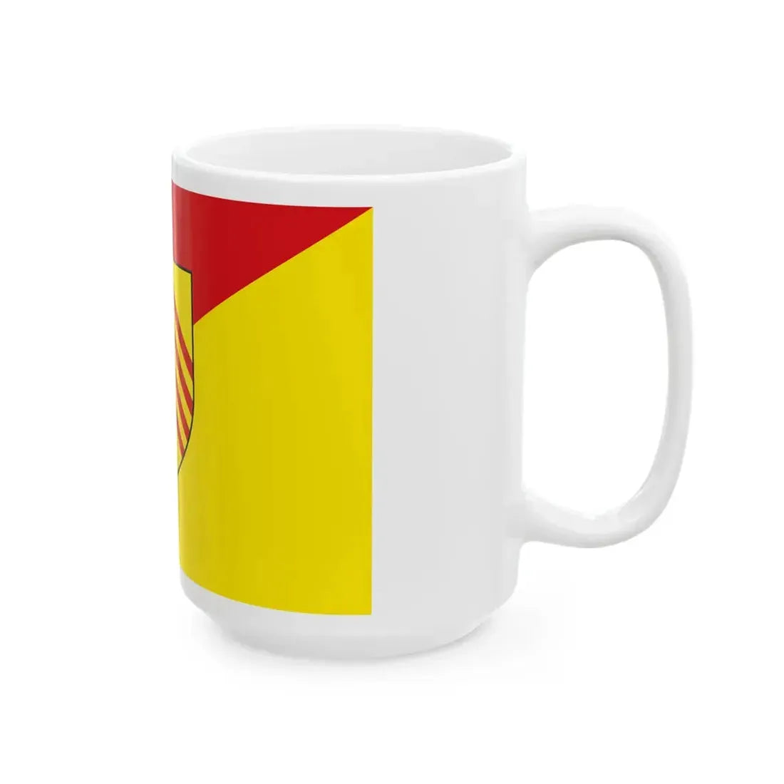 Flag of Melle (Belgium) White Coffee Mug - Go Mug Yourself