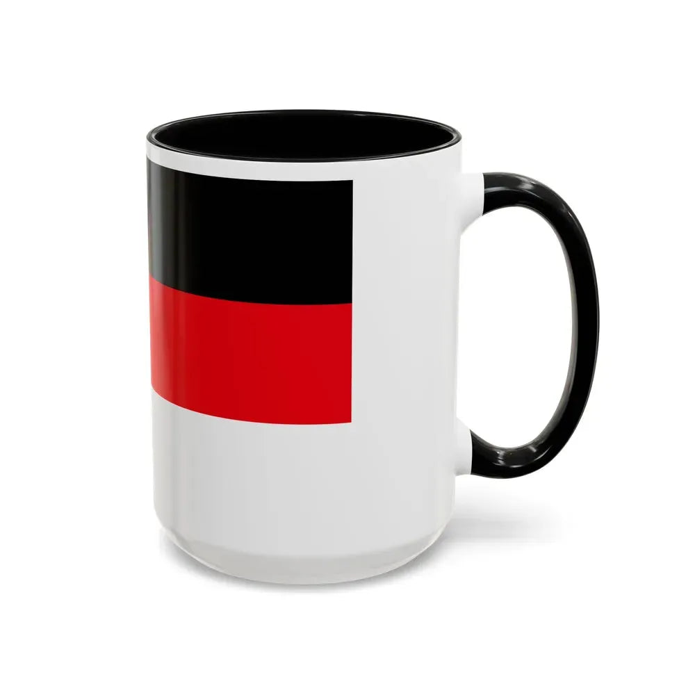 Flag of Memmingen Germany - Accent Coffee Mug - Go Mug Yourself