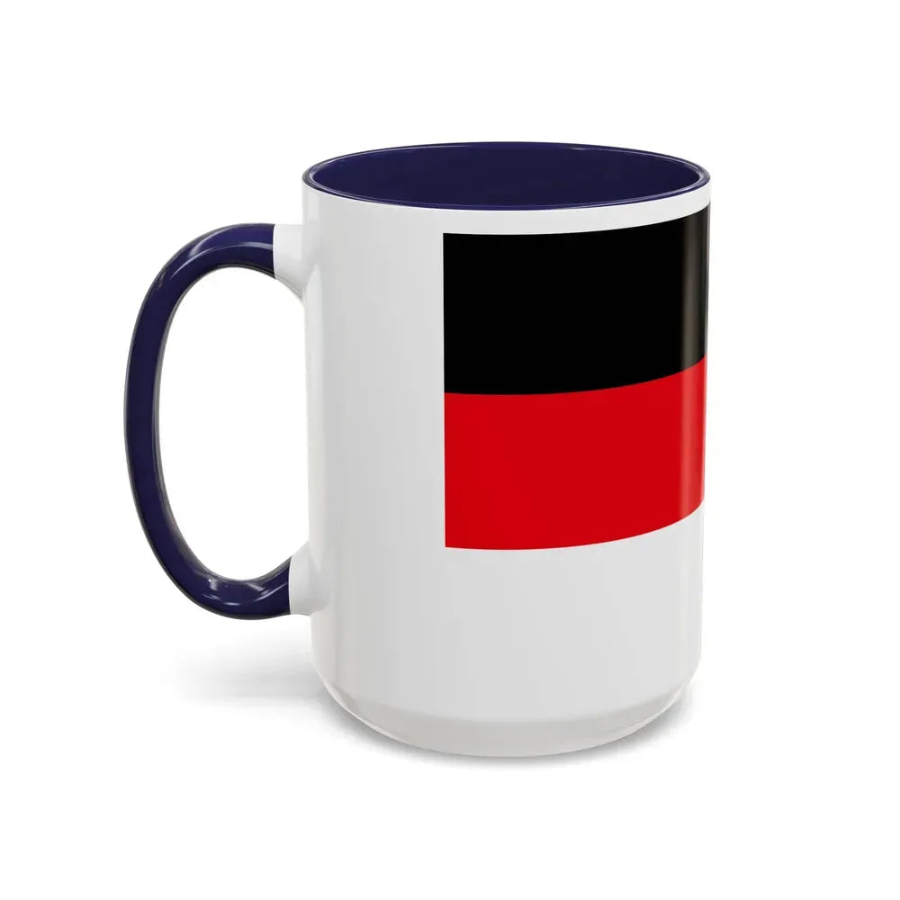 Flag of Memmingen Germany - Accent Coffee Mug - Go Mug Yourself