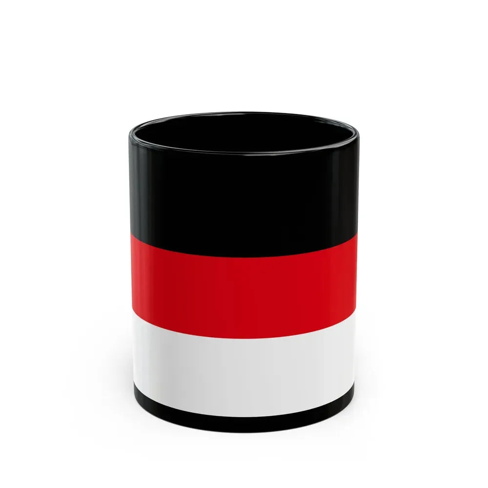 Flag of Memmingen Germany - Black Coffee Mug 11oz - Go Mug Yourself