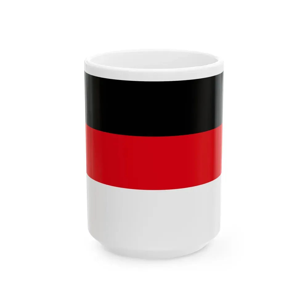 Flag of Memmingen Germany - White Coffee Mug 15oz - Go Mug Yourself