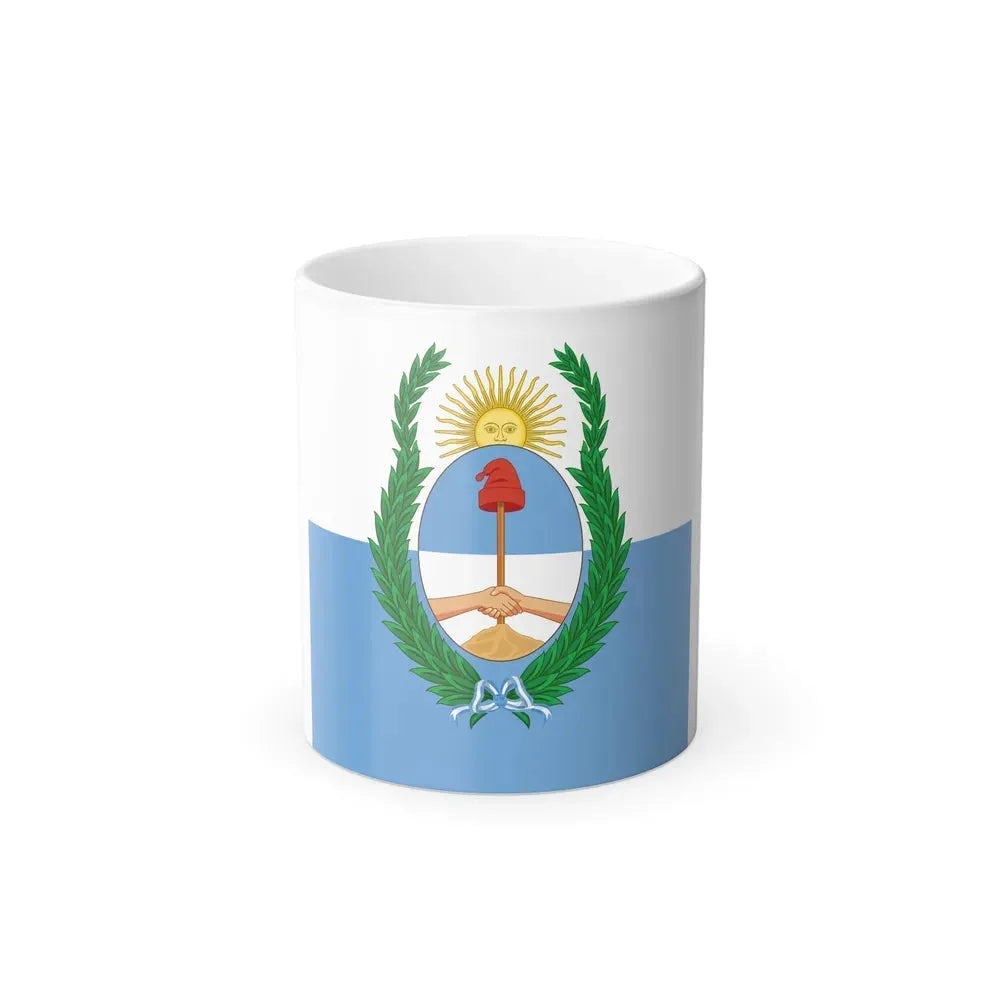 Flag of Mendoza Province Argentina - Color Changing Coffee Mug 11oz - Go Mug Yourself