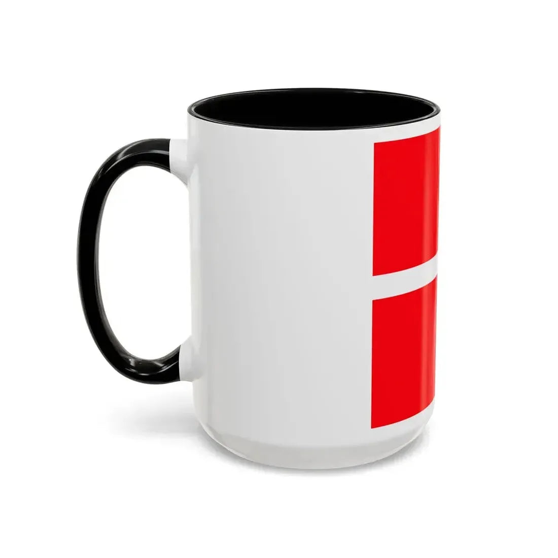 Flag of Mendrisio Switzerland - Accent Coffee Mug - Go Mug Yourself